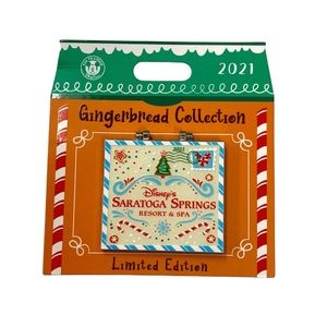 2021 Disney Parks Saratoga Springs Gingerbread Resort Pin - Rapunzel